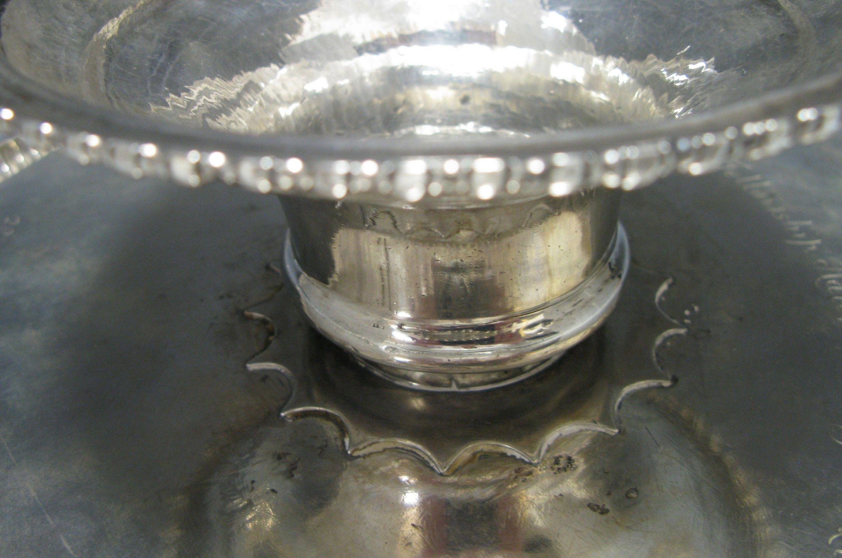William & Mary Antique Silver Tazza  In Good Condition For Sale In London, GB