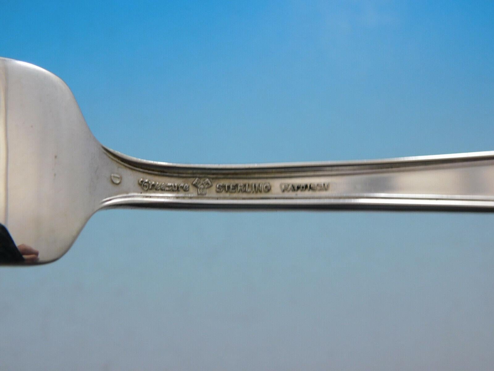 William & Mary by Lunt Sterling Silber Besteck für 8 Service 35 Pieces (Sterlingsilber) im Angebot
