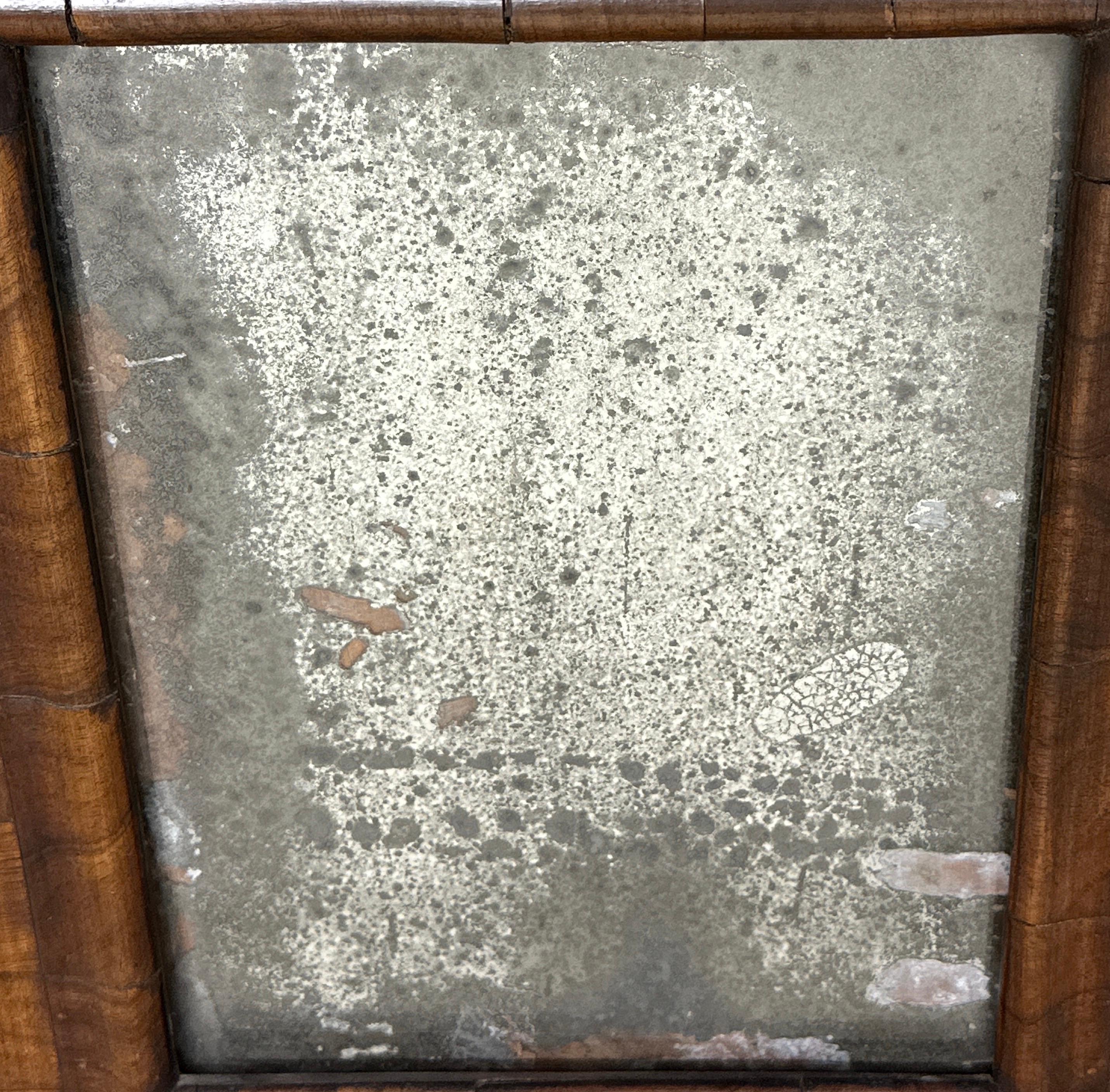 William & Mary Cushion Framed Mirror In Good Condition In Bedfordshire, GB