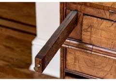 William & Mary English Burl Walnut Slant Front Desk 1680-1720