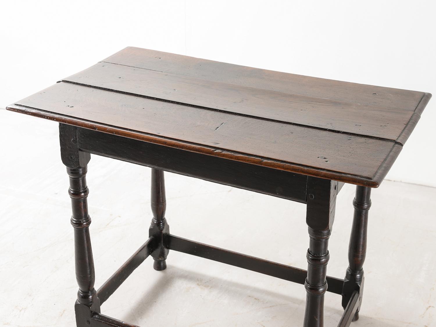 William & Mary Joined Oak Centre Table, Circa 1690 For Sale 5