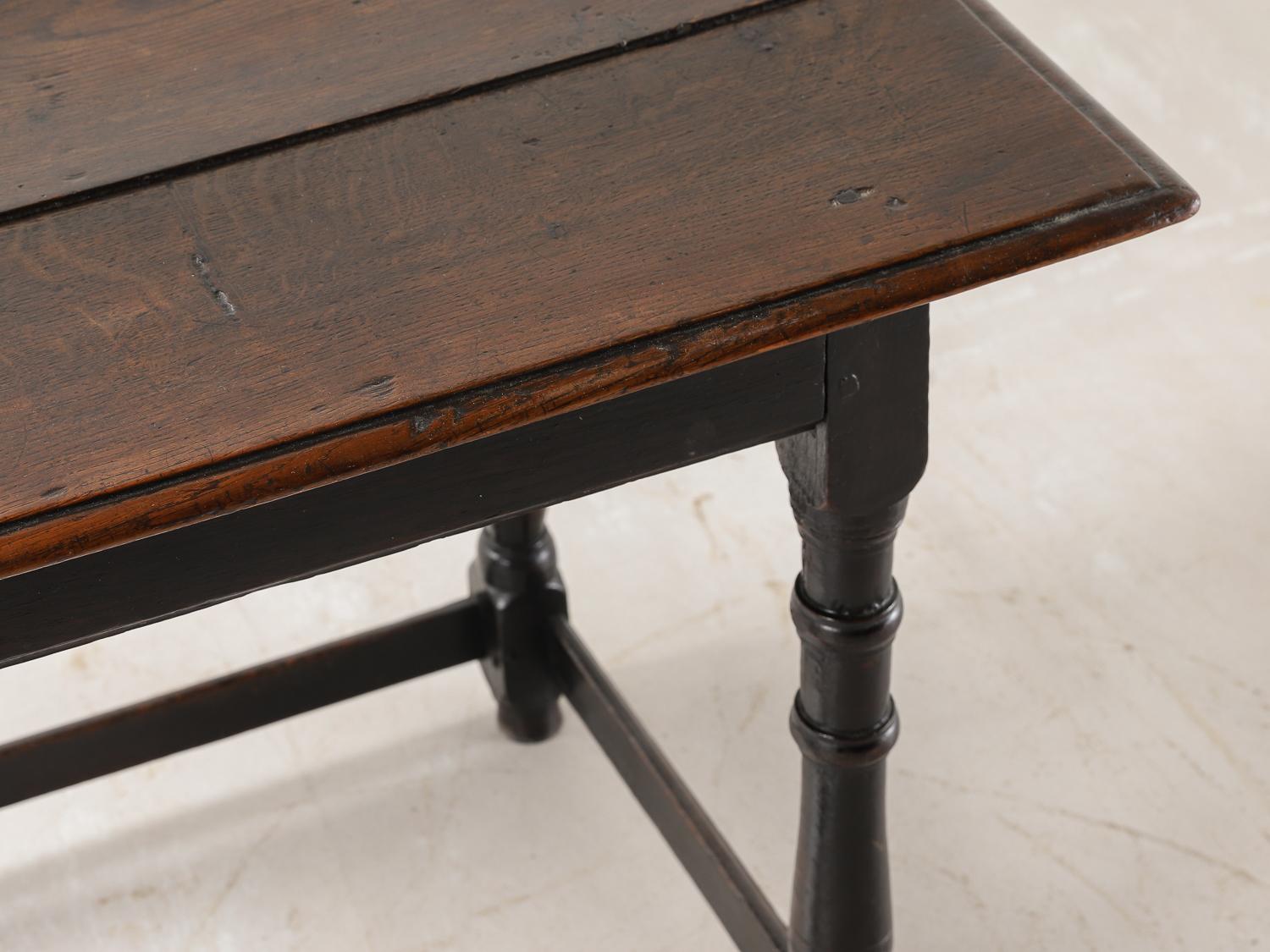 William & Mary Joined Oak Centre Table, Circa 1690 For Sale 7