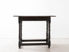 William & Mary Joined Oak Centre Table, Circa 1690