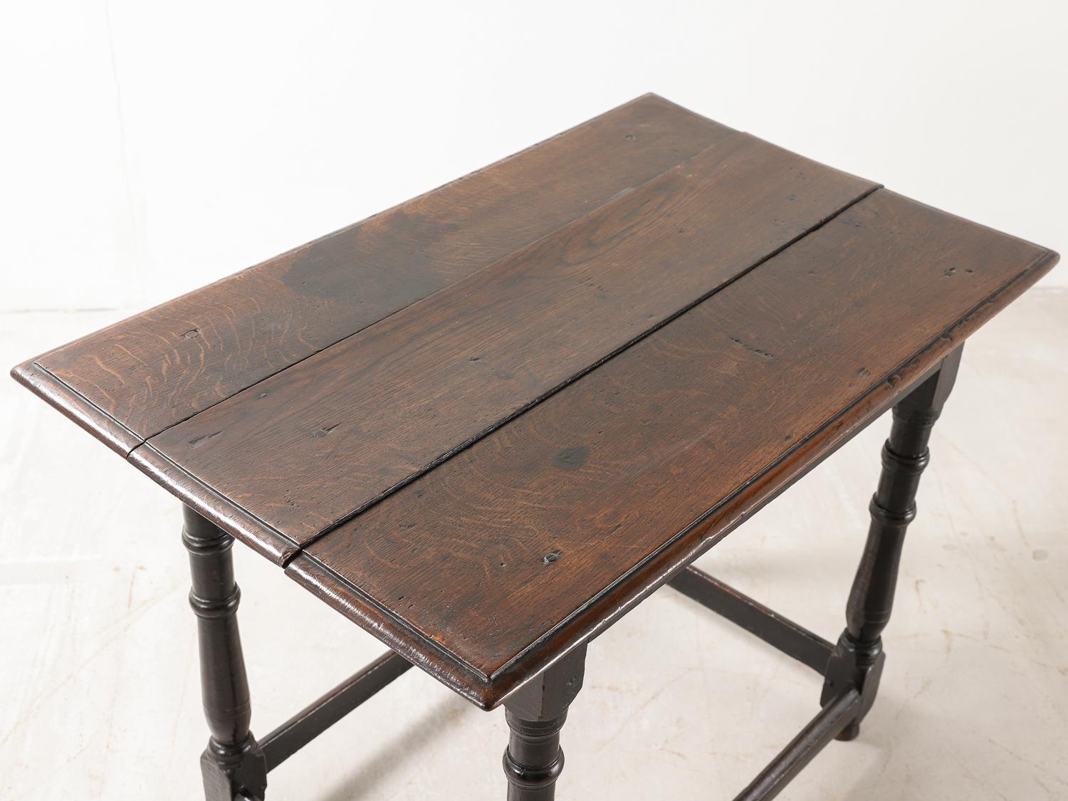 William & Mary Joined Oak Centre Table, Circa 1690 For Sale 1