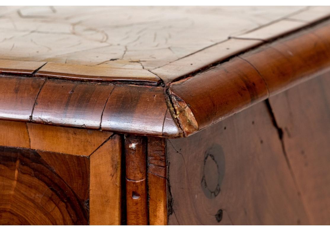 William & Mary Oyster Veneered Walnut Chest Of Drawers - Circa 1680-1710 For Sale 4