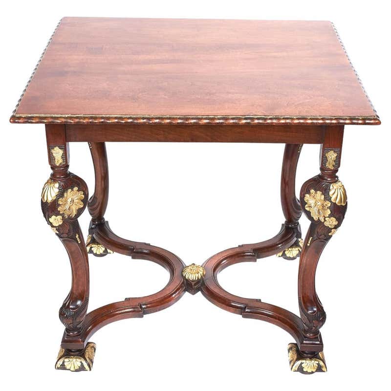 W1V Period Mahogany End Support Table For Sale at 1stDibs