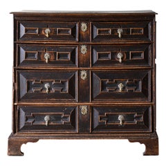 William & Mary Six Drawer Period Chest