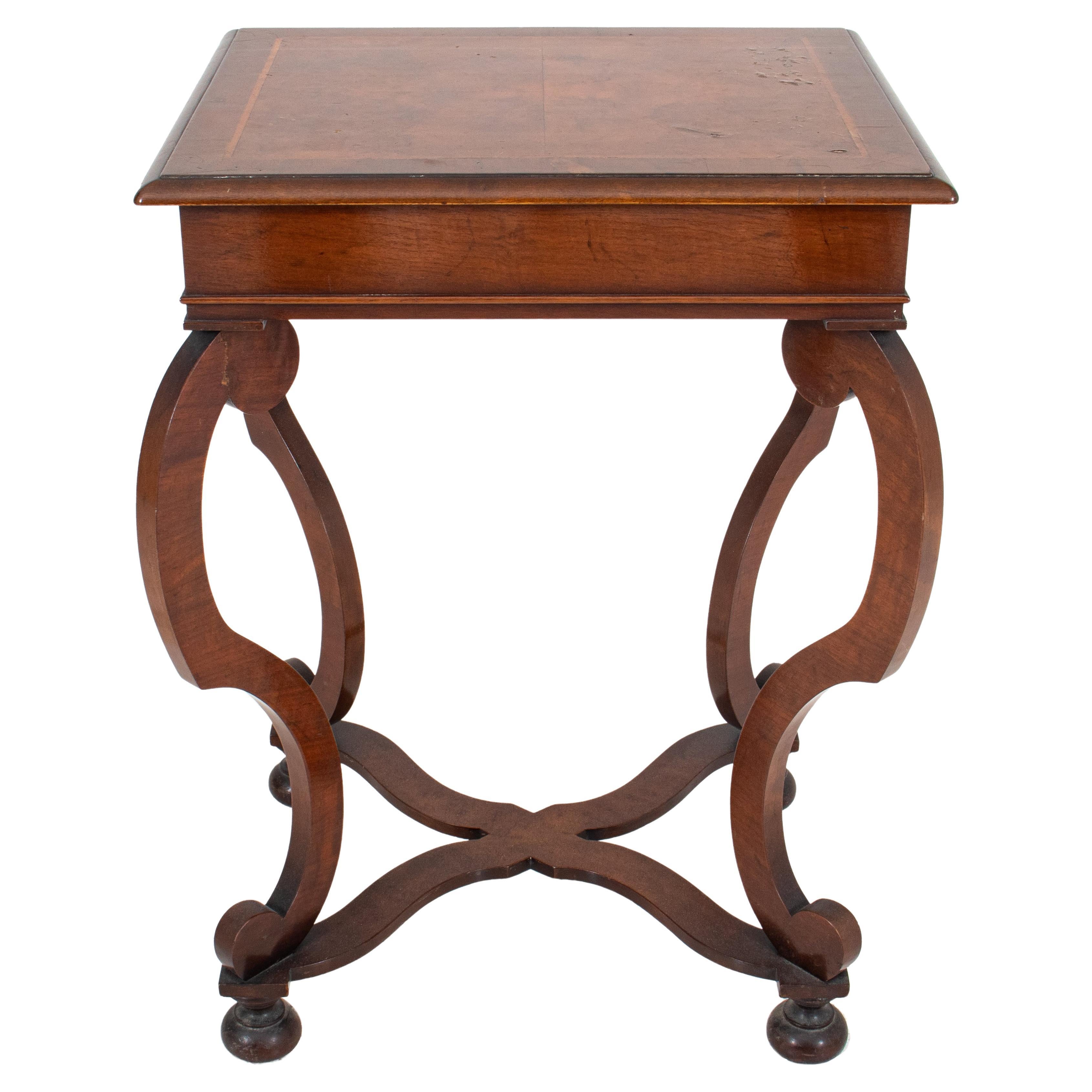 William & Mary Style Side Table
