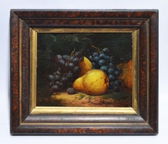 Nature morte américaine de fruits antiques - Peinture à l'huile de William Mason Brown