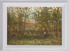 William Mason (1906-2002) - Impressionist Oil, Figure in the Woods