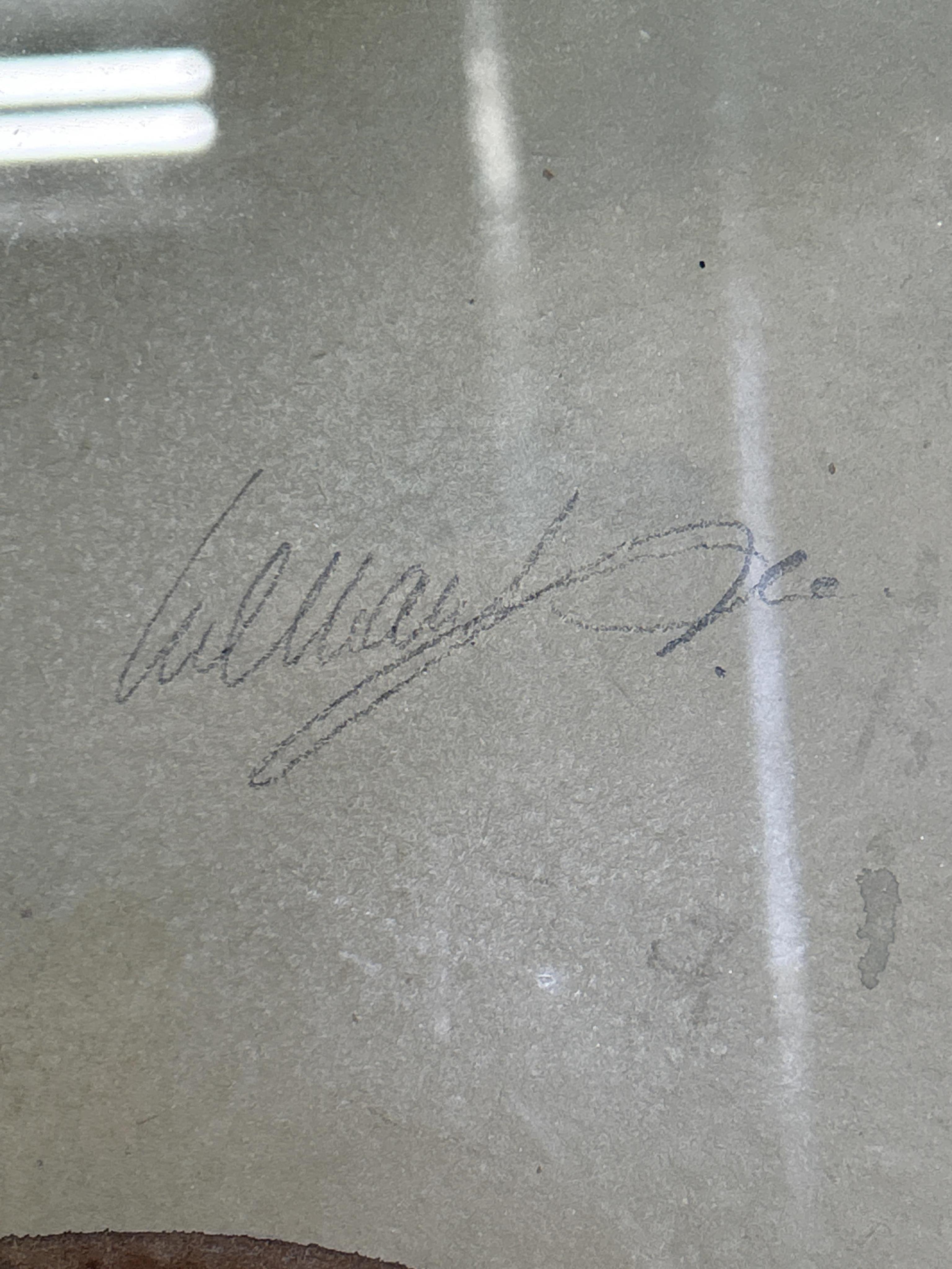 Firmado abajo a la derecha. Enmarcado a medida por William Matthews Frame Shop.

Expuesta: Galerías Nedra Matteucci, NM; Galerías Altermann, NM.

Matthews atribuye sus primeras influencias a los acuarelistas de San Francisco y a su madre.  También