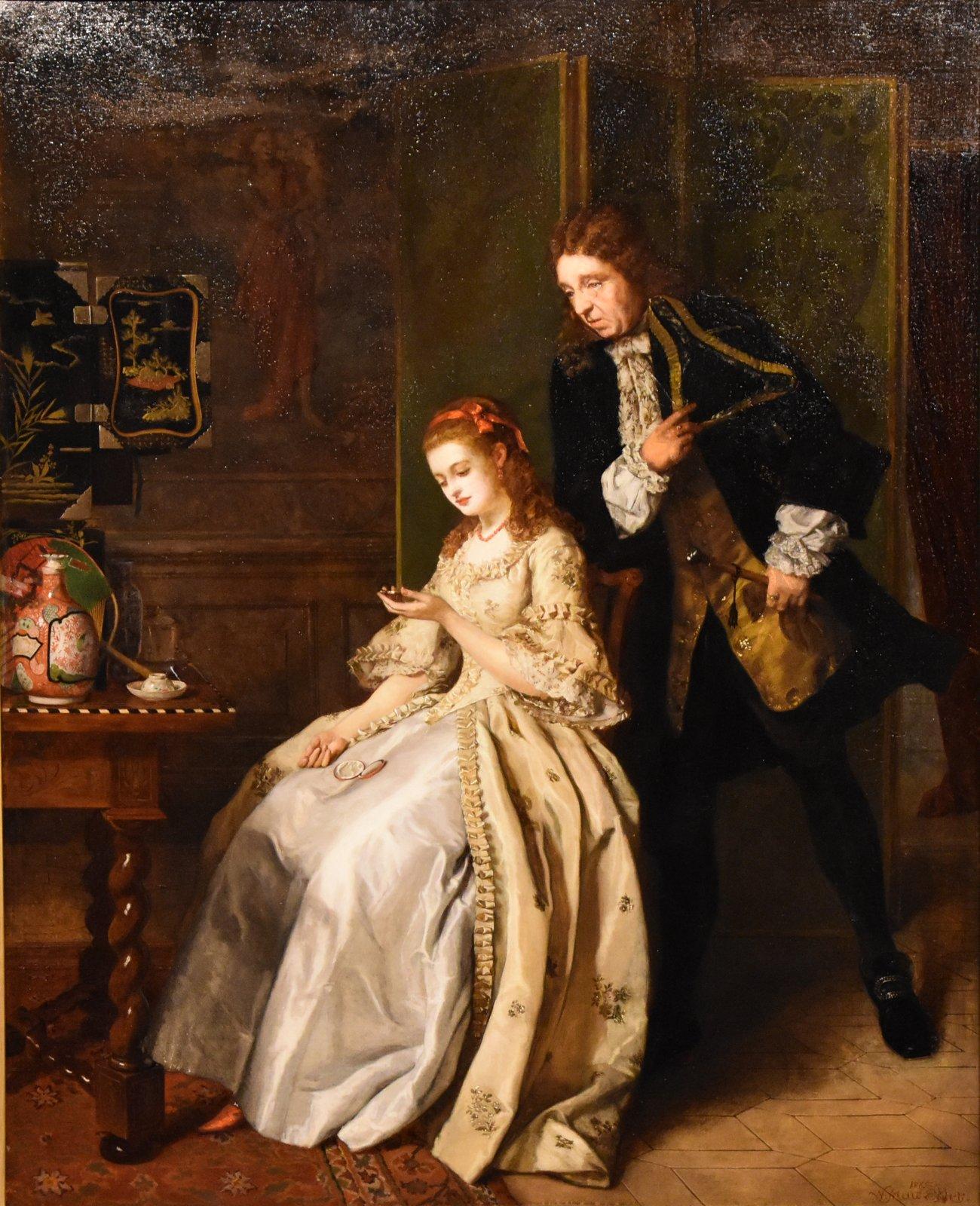 Ölgemälde von William Maw Egley „The Coming of Age“  – Painting von WILLIAM MAW EGLEY