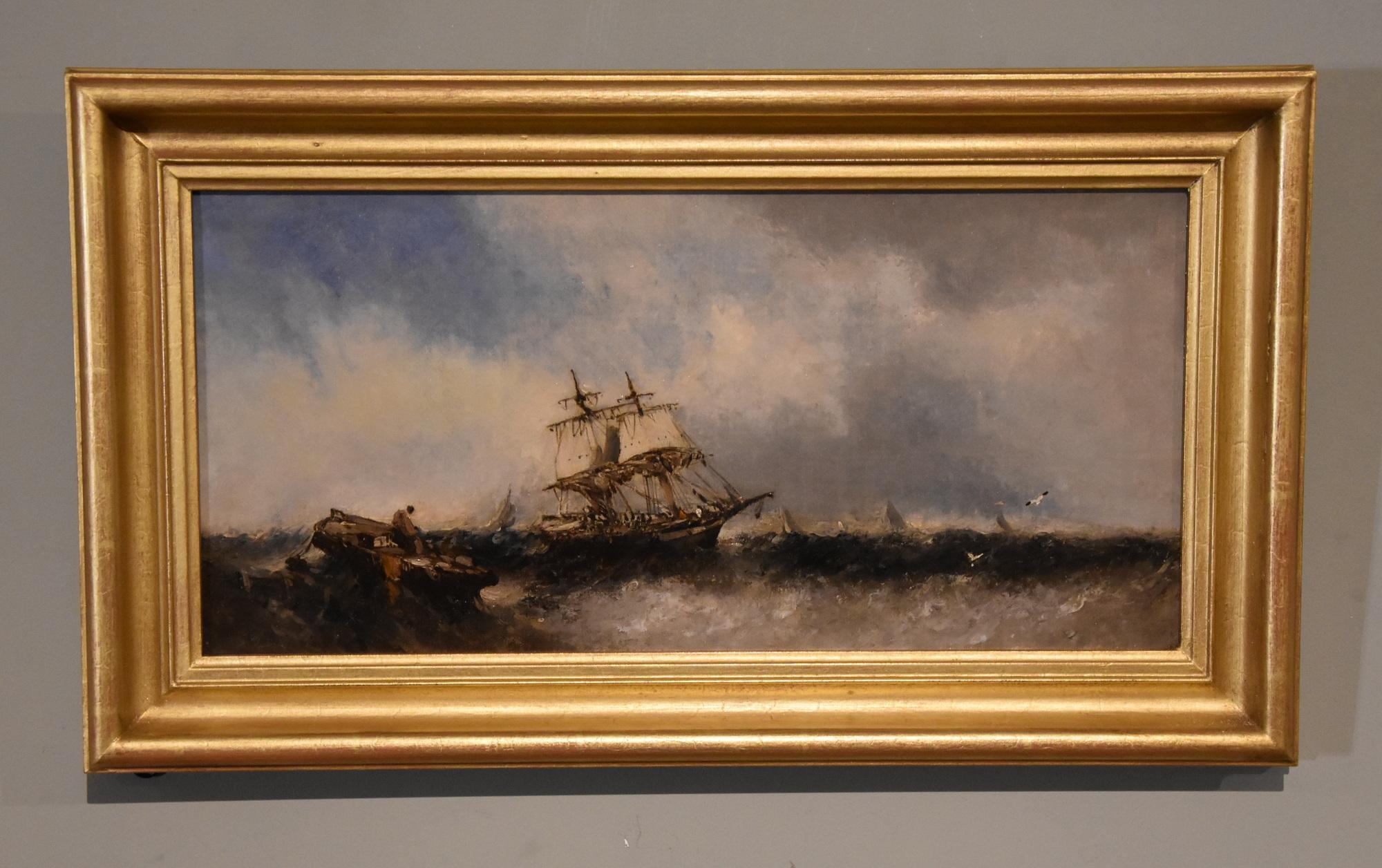 Coppia di dipinti a olio di William McAlpine 