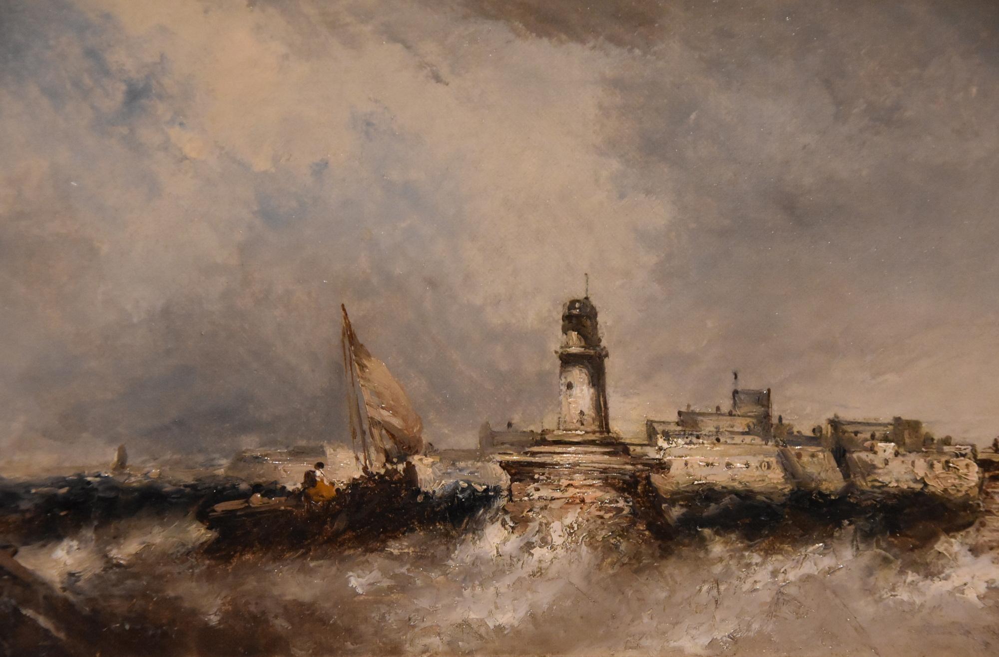 Coppia di dipinti a olio di William McAlpine 