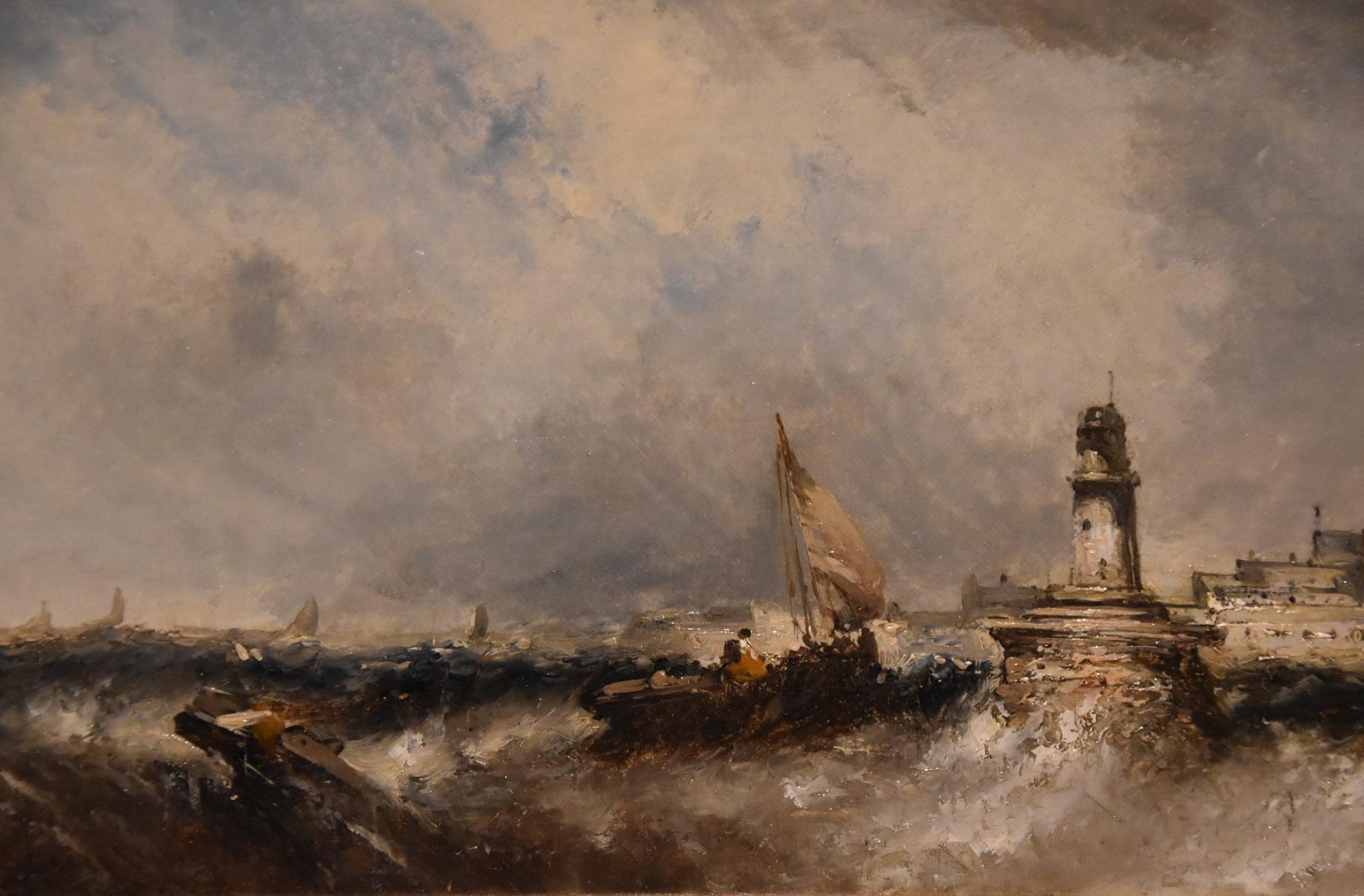 Coppia di dipinti a olio di William McAlpine 