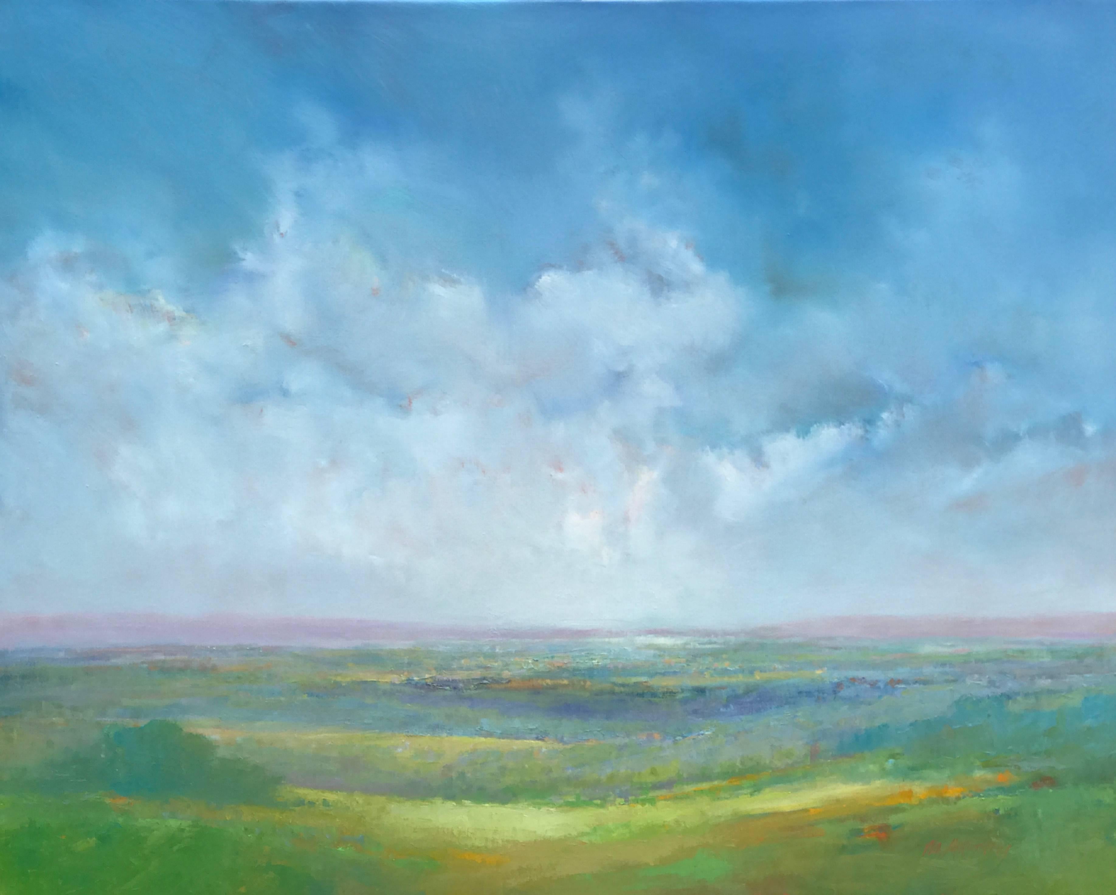 William McCarthy Landscape Painting - Blue Valley