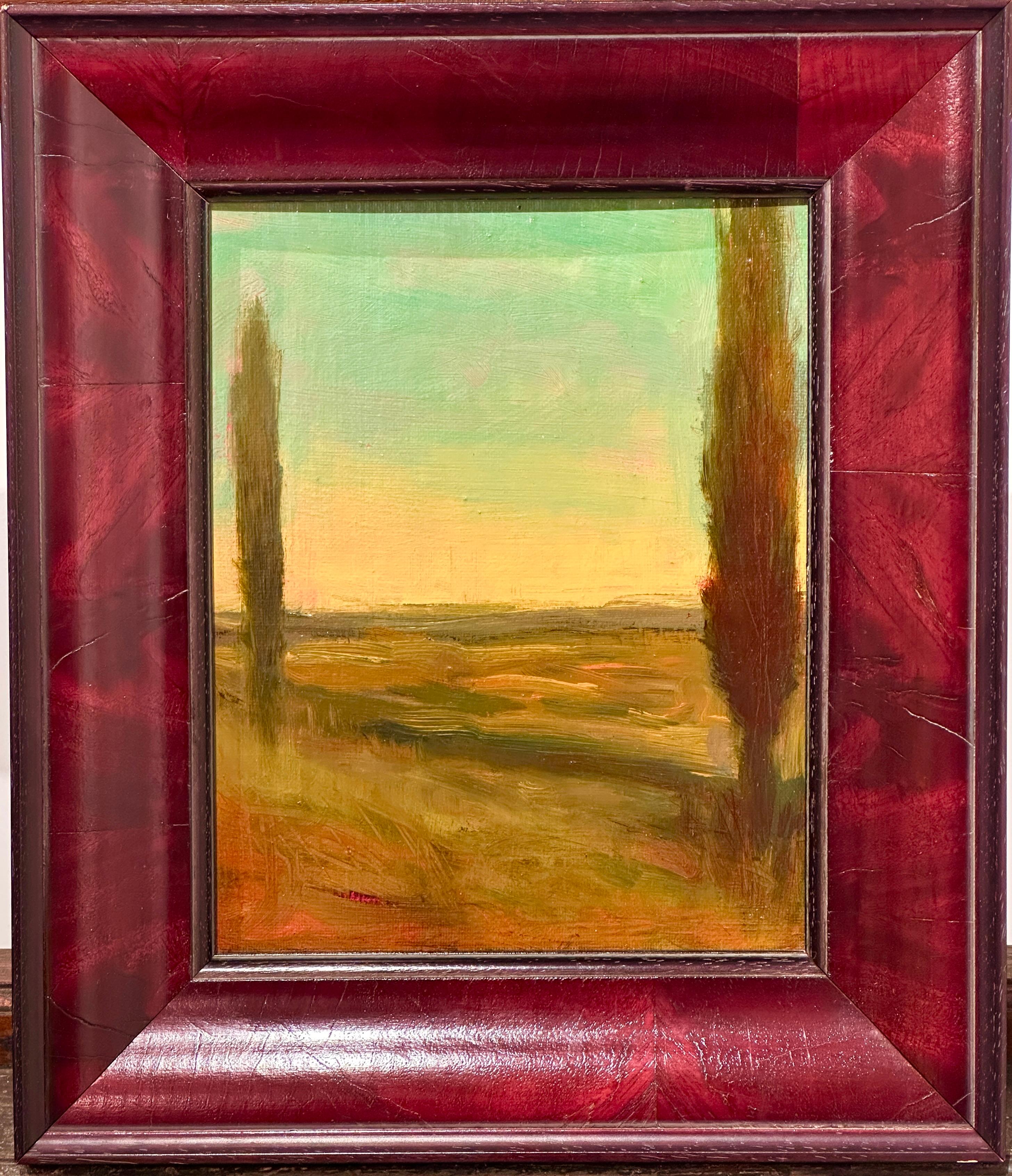 Paisaje pintado por el artista contemporáneo William McCarthy en venta 1