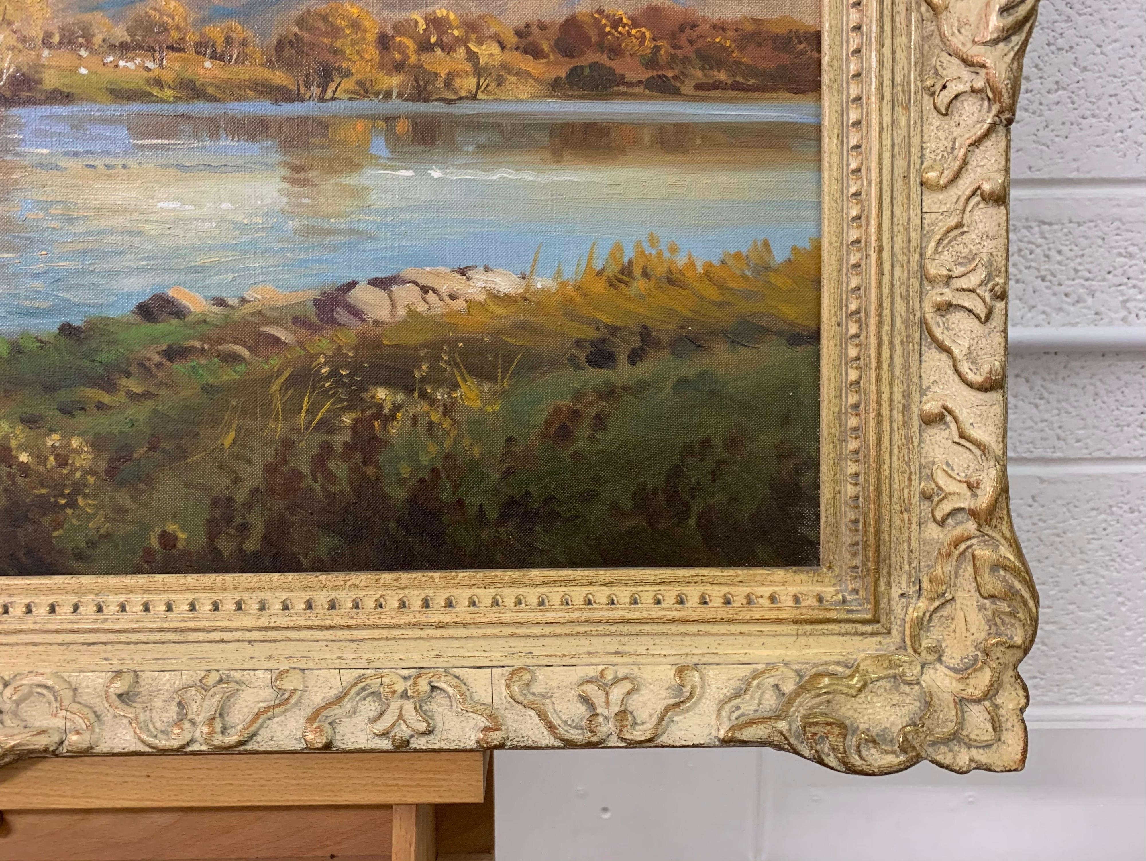 Evening Glow at Loch Torridon West Coast of Scotland Autumnal Landscape Painting 8
