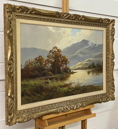 Loch Long in Argyll in den schottischen Highlands Realistische Landschaft Ölgemälde