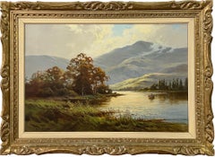 Loch Long in Argyll in the Scottish Highlands Realist Landscape Oil Painting