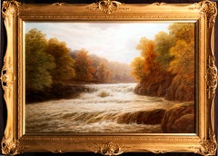 Aysgarth Falls in Flood, Wensleydale