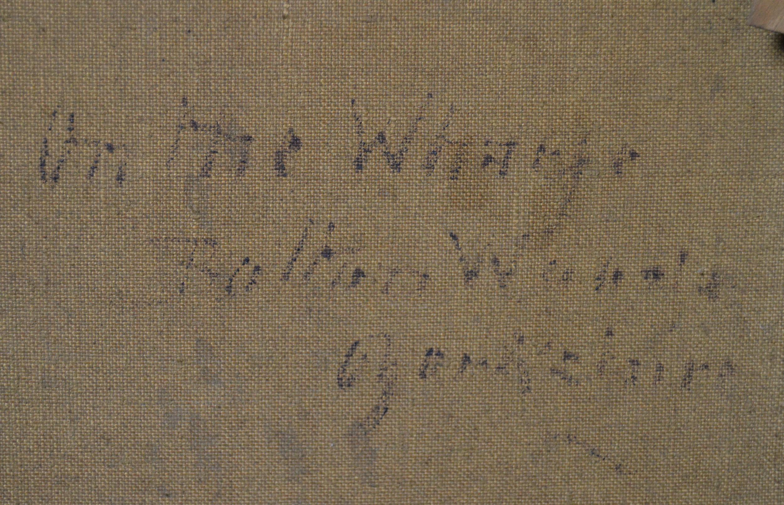 **BITTE BEACHTEN SIE: JEDES GEMÄLDE EINSCHLIESSLICH DES RAHMENS MISST 23,25 ZOLL X 17,5 ZOLL**

William Mellor
britisch, (1851-1931)
Am Wharfe, Bolton Woods, Yorkshire & 
Posforth Gill, Bolton Woods, Yorkshire
Öl auf Leinwand, Paar, beide verso