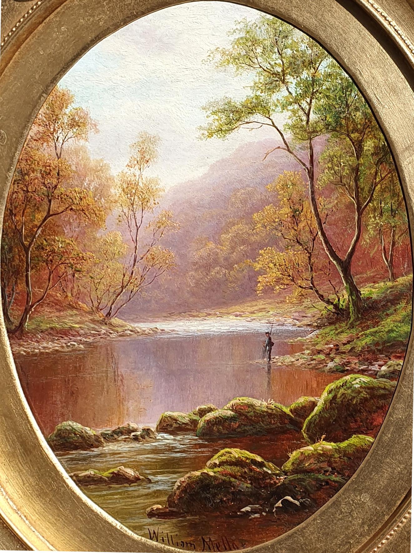 Óleo sobre tabla

Tamaño del tablero: 14 x 12 pulgadas cada uno

Ambos firmaron por la mitad inferior 