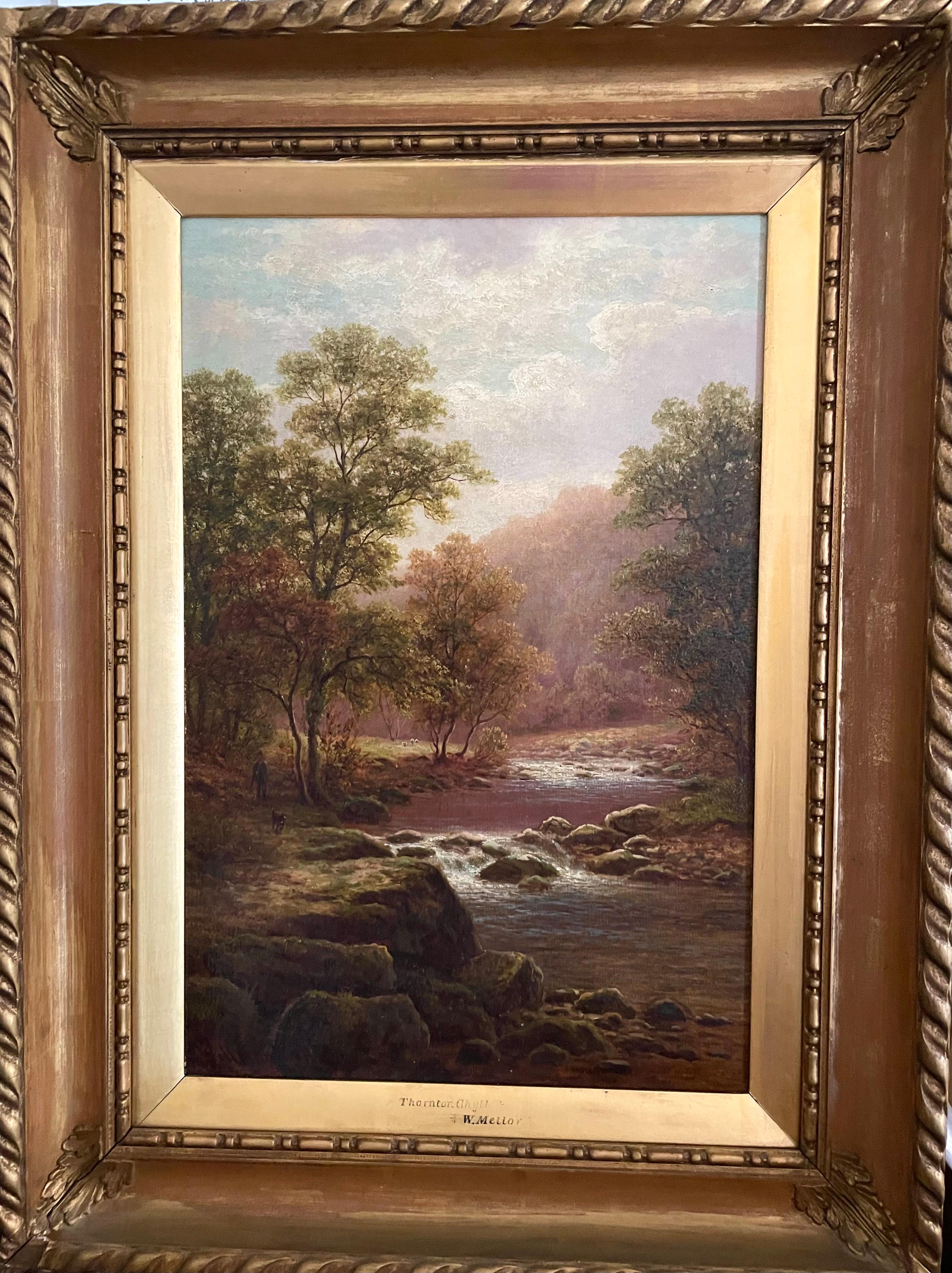 William Mellor Landscape Painting - Thornton Ghyll