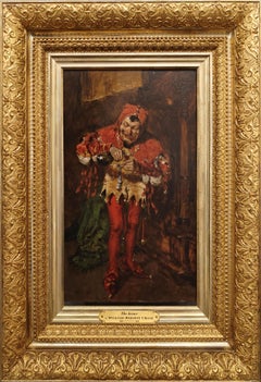 The Jester (Sketch of the Court Jester) William Merritt Chase, Impressionist