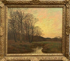 Antique Sunset at Forest's Edge
