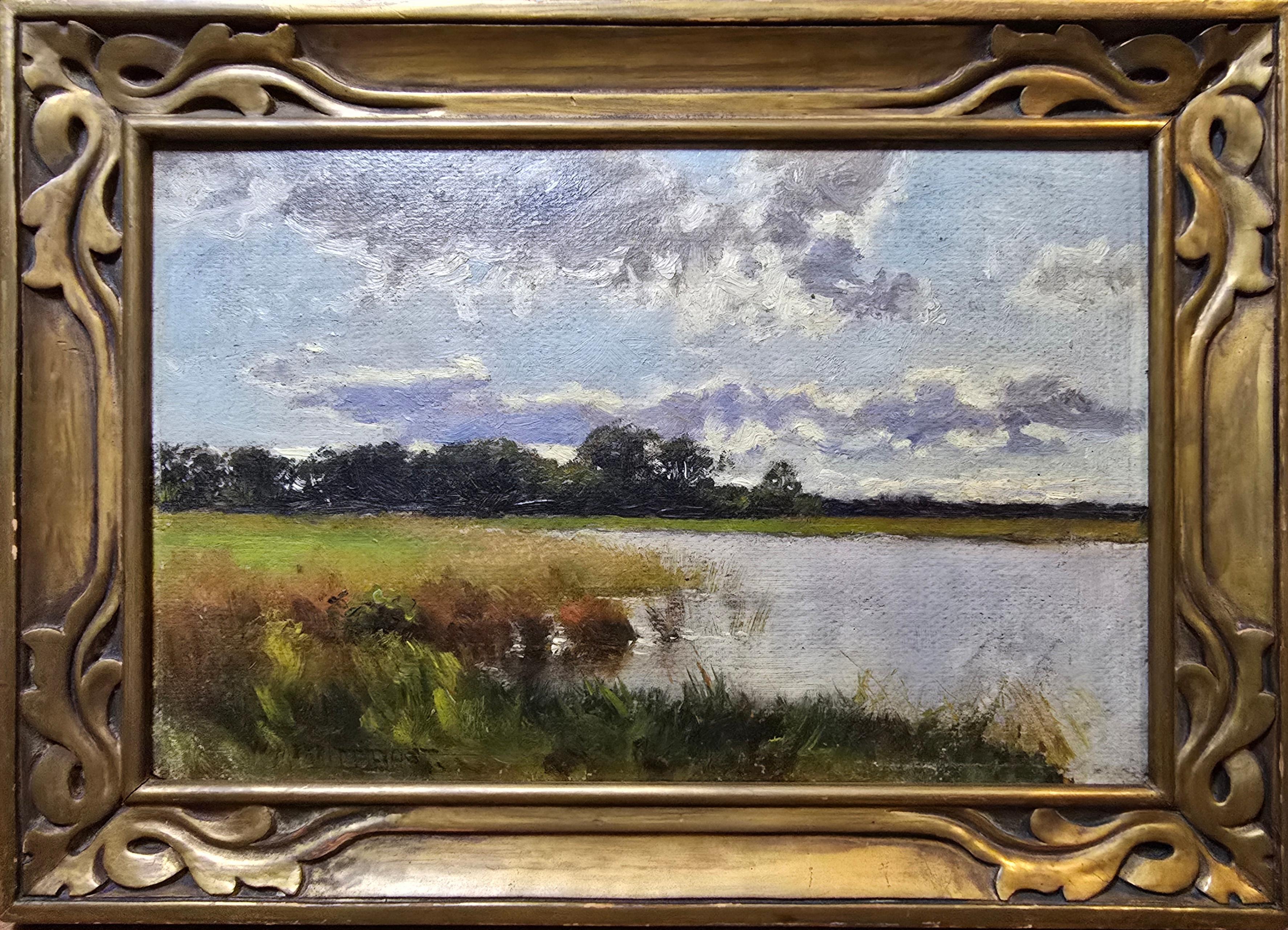 Temps venteux 1892 - Painting de William Merritt Post