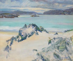 "Un giorno di calma" - Loch Na Keal, Iona di William Mervyn Glass,  R.S.A., P.S.S.A.