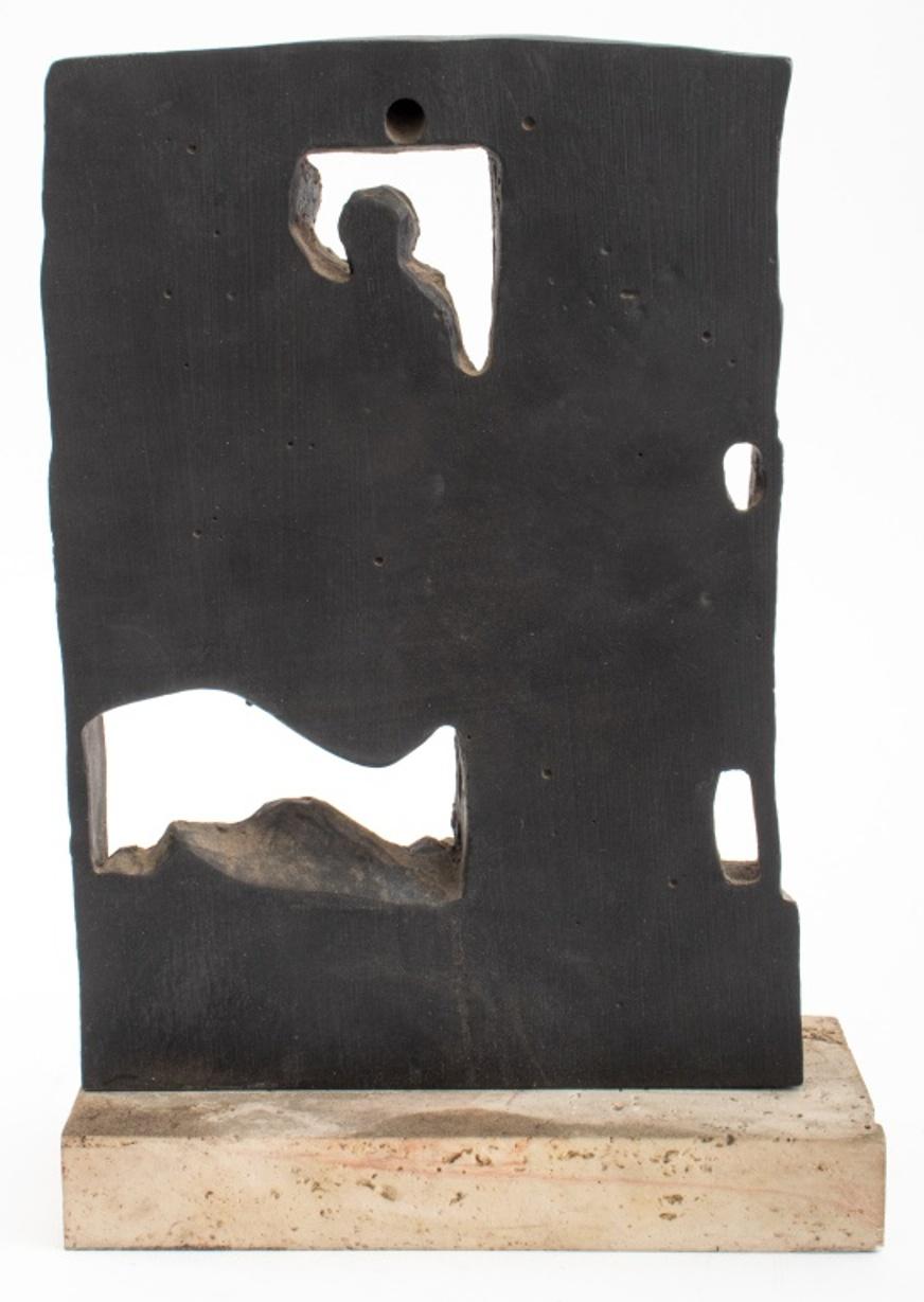 William Meyerowitz Brutalist Patinated Sculpture For Sale 3