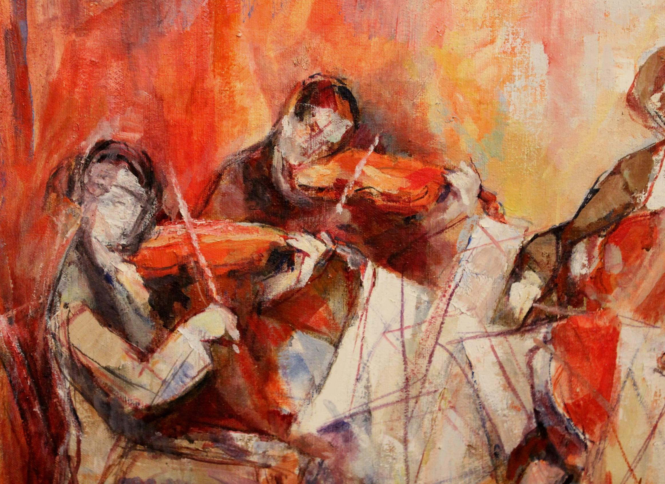 string quartet painting