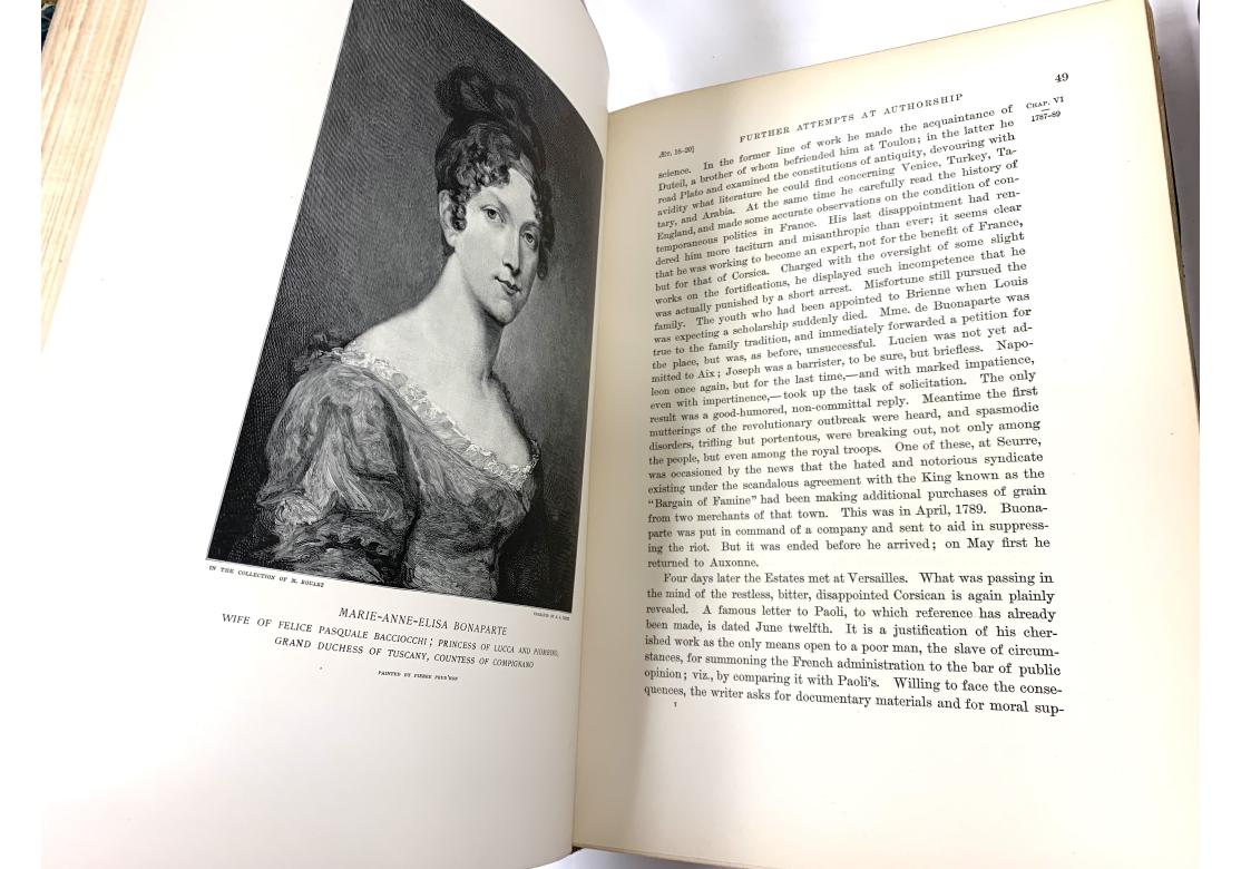 William Milligan Sloane, Life Of Napoleon Bonaparte, 1896, Complete 4 Vol. Set For Sale 3