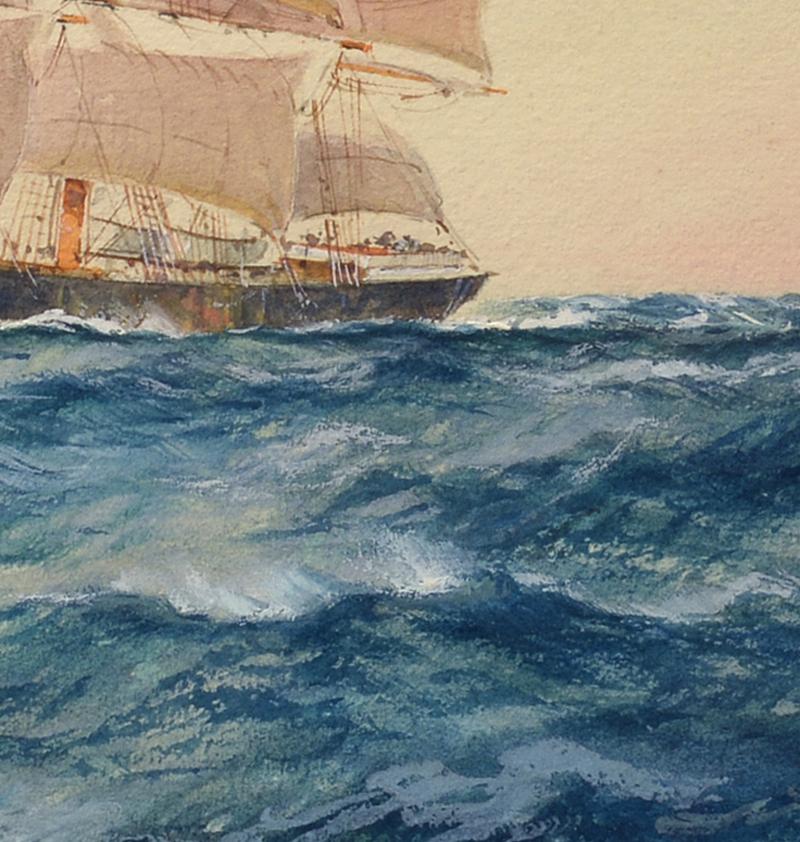 William Minshall Birchall est né à Cedar Rapids, dans l'Iowa, mais il a immigré avec sa famille à Londres en 1891, où il a reçu une formation artistique.  Bien que les détails sur sa scolarité soient rares, des documents indiquent qu'il vivait à