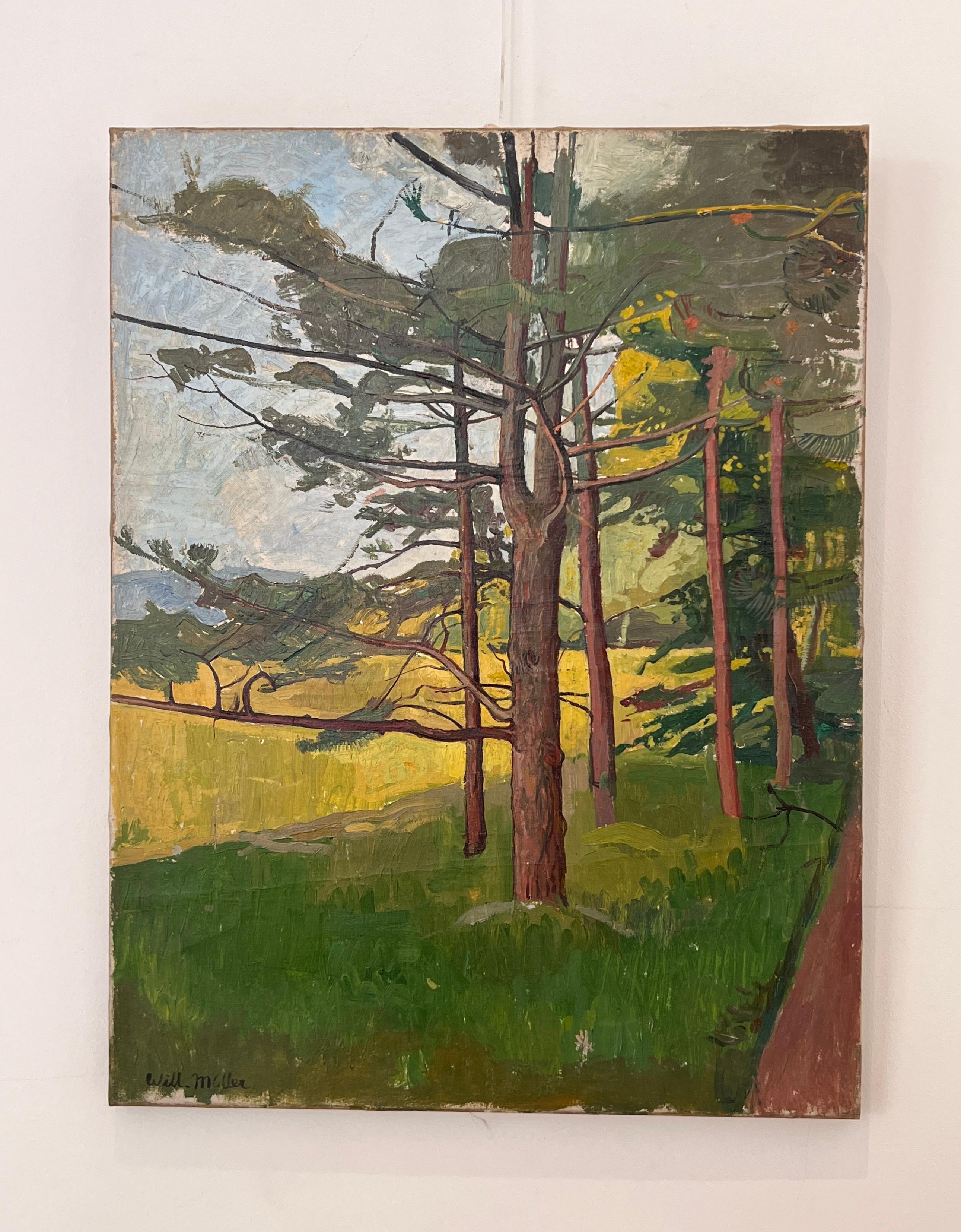 Il bordo del sentiero - Painting di William Müller