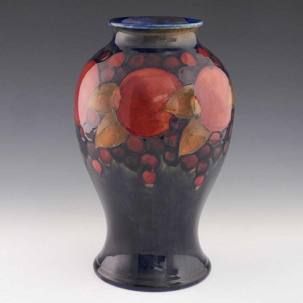 Art Nouveau William Moocroft Very Large Pomegranate Pattern Vase c1930