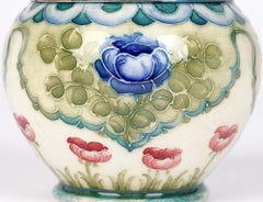 William Moorcroft for James MacIntyre Florian Ware Poppy Pattern Preserve Pot