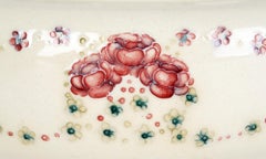 William Moorcroft Liberty & Co Forget Me Not and Rose Pattern Art Pottery Bowl