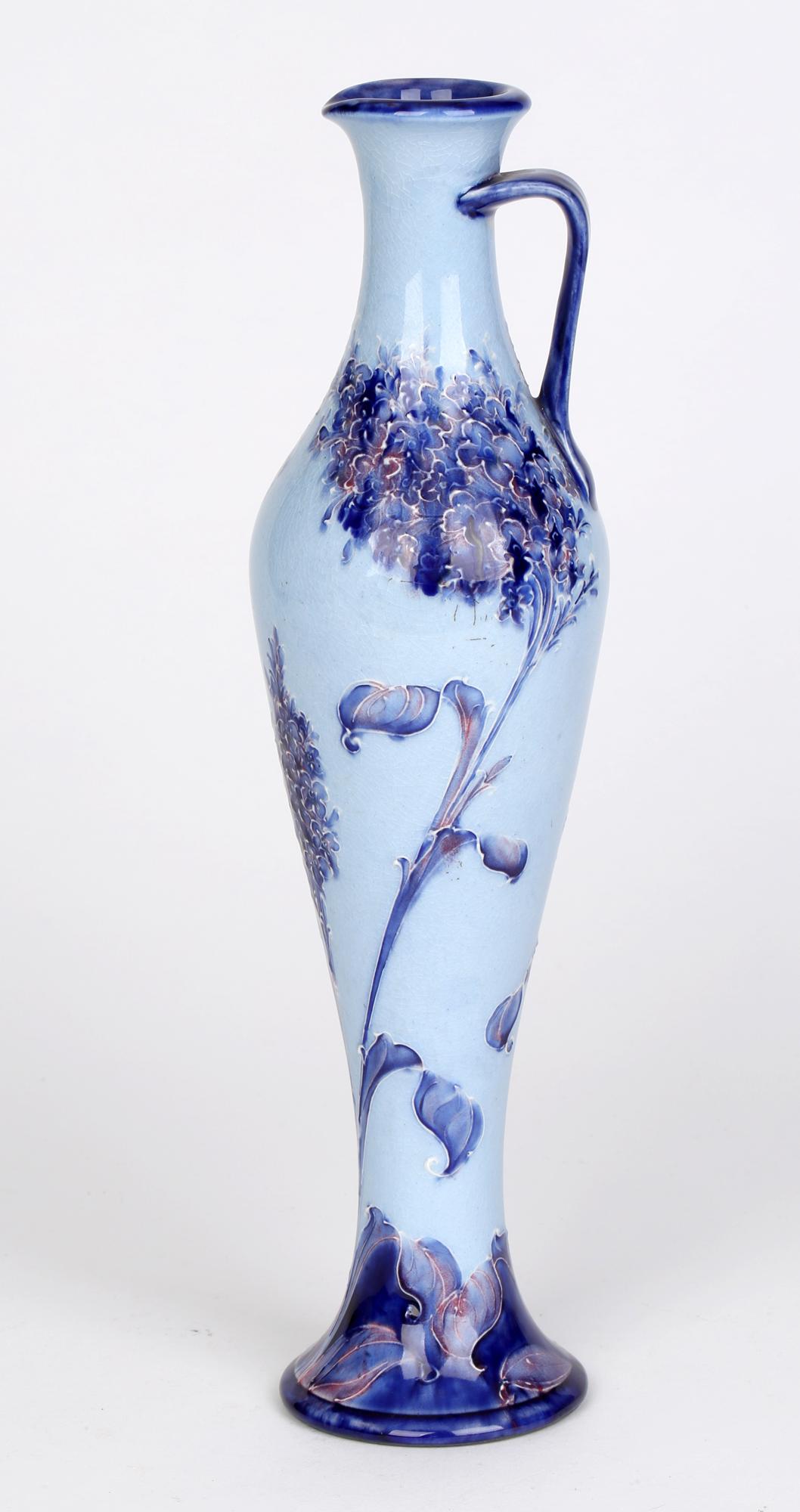 moorcroft blue vase