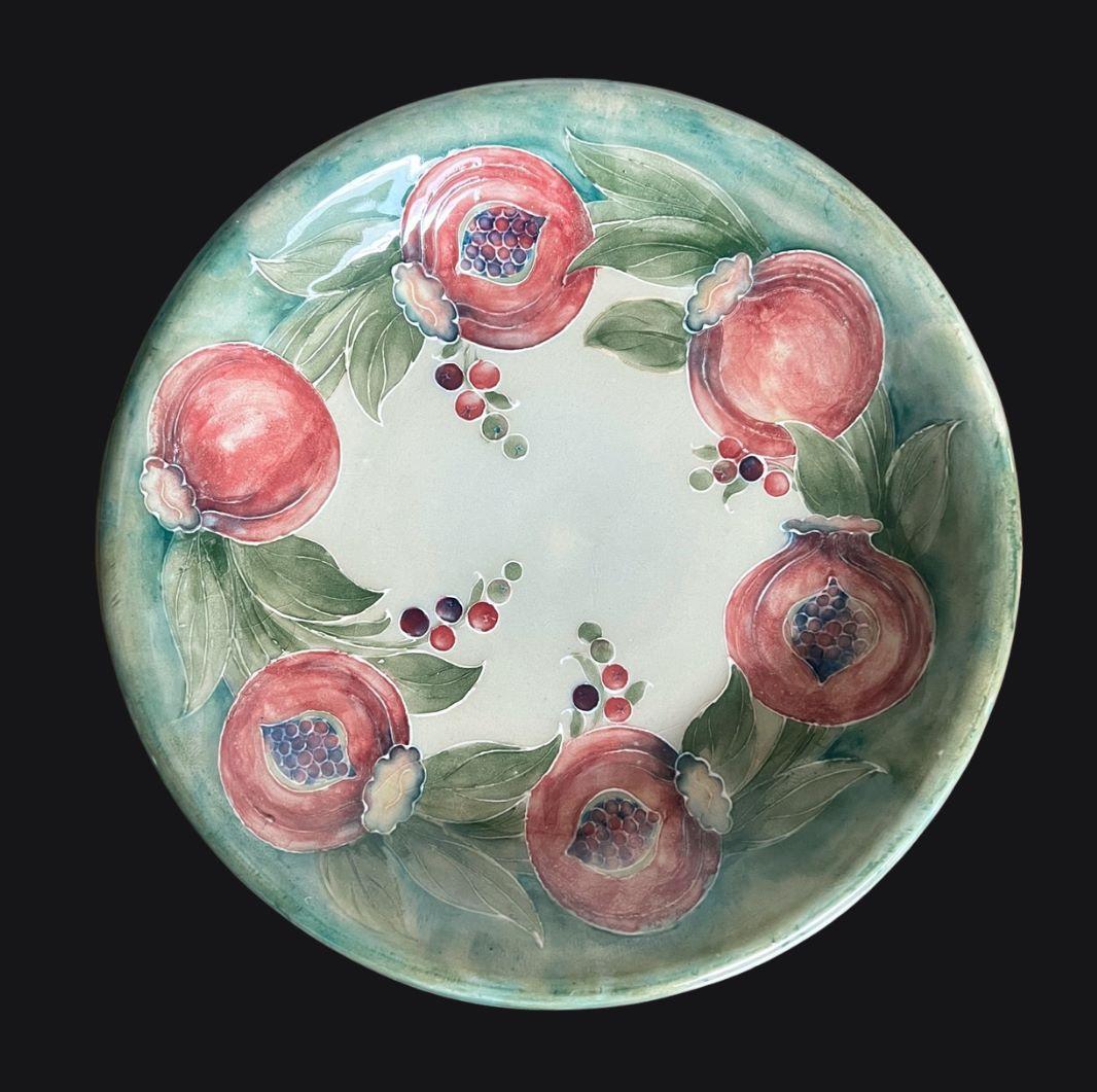 5227

William Moorcroft Plate in the Pomegranate design in a colourway produced for Liberty & Co

Circa 1910

21.5cm wide

Complimentary Insured Postage
14 Day Money Back Guarantee
BADA Member – Buy the Best from the Best.