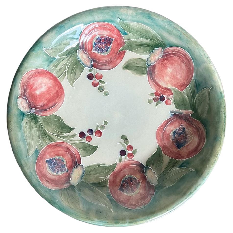 William Moorcroft Plate For Sale