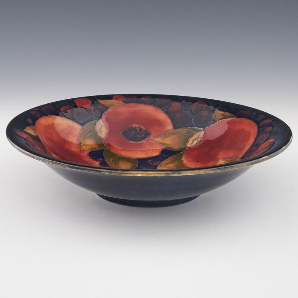 Art Nouveau William Moorcroft Pomegranate Pattern Bowl, c1935