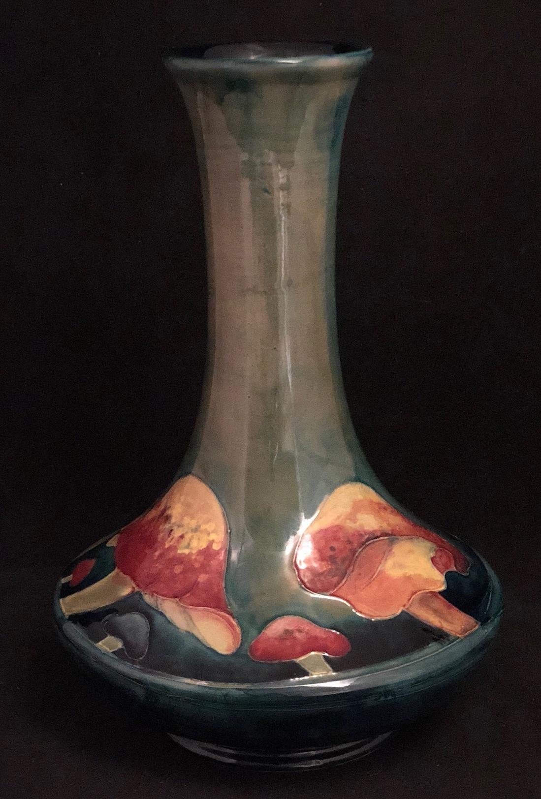 5862

Large William Moorcroft vase in the Claremont design Circa 1920

Dimensions
30cm high, 20cm wide

Complimentary insured postage
14 Day money back guarantee
BADA member – buy the best from the best.