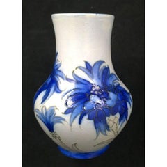 William Moorcroft Vase in the Cornflower Design, circa 1920s