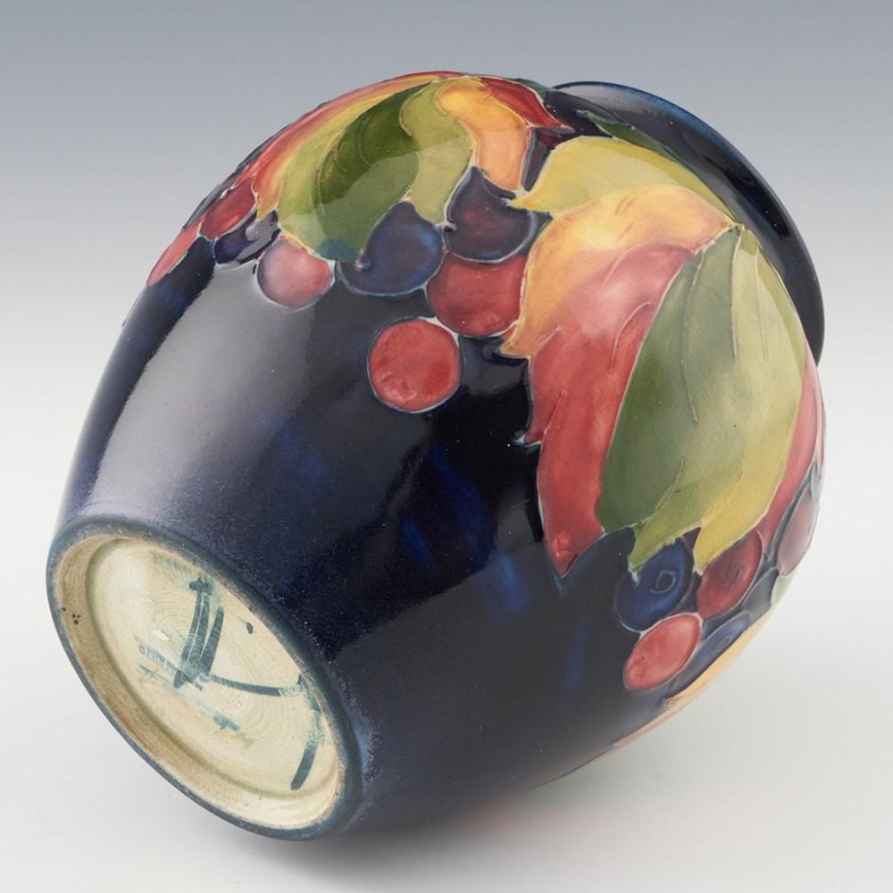 Mid-20th Century William Moorcroft Wisteria Plum Vase c1940