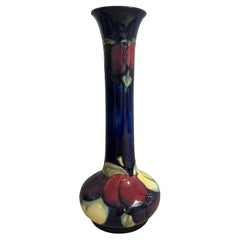 William Moorecroft Large Signed Vase Decorated in the Wisteria Design c1940’s