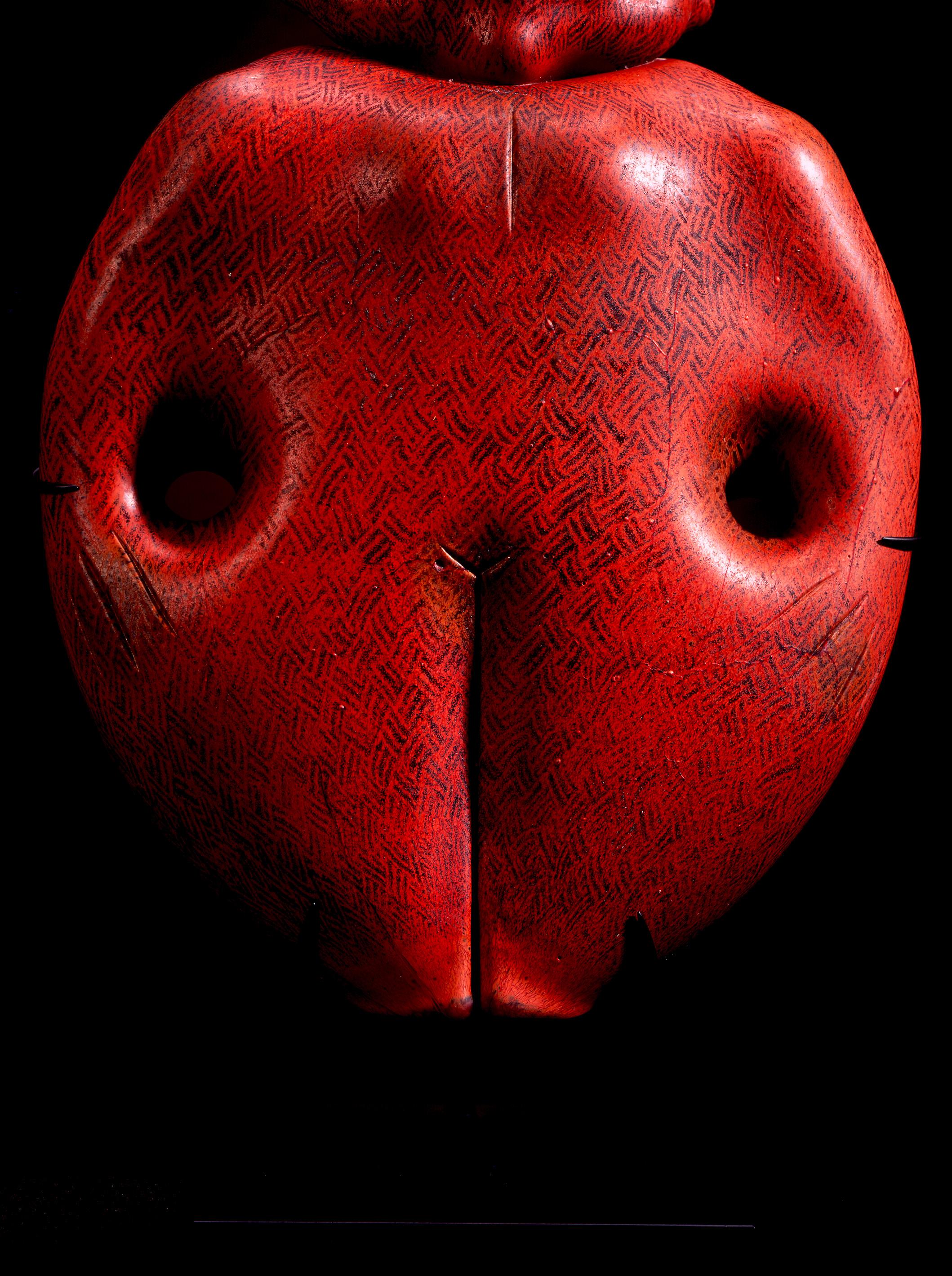 Perlenfigur.  Zeitgenössische Skulptur aus mundgeblasenem Glas. – Sculpture von William Morris