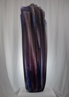 Standing Stone.  Contemporary Blown Glass Sculpture